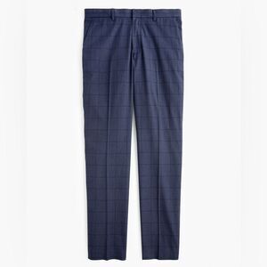 J Crew Ludlow Slim-fit Pant in Heather Windowpane Stretch Cotton Twill NWT
